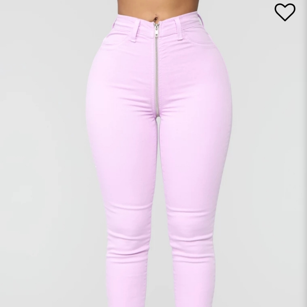 Pink Sexy Skinny Jeans
